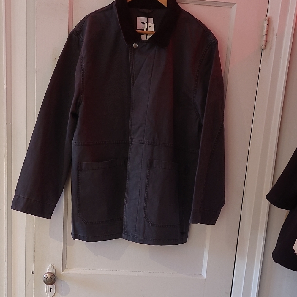 BRAND NEW-NWT - TNA Edison Chore Jacket in Carbon Black, Large
